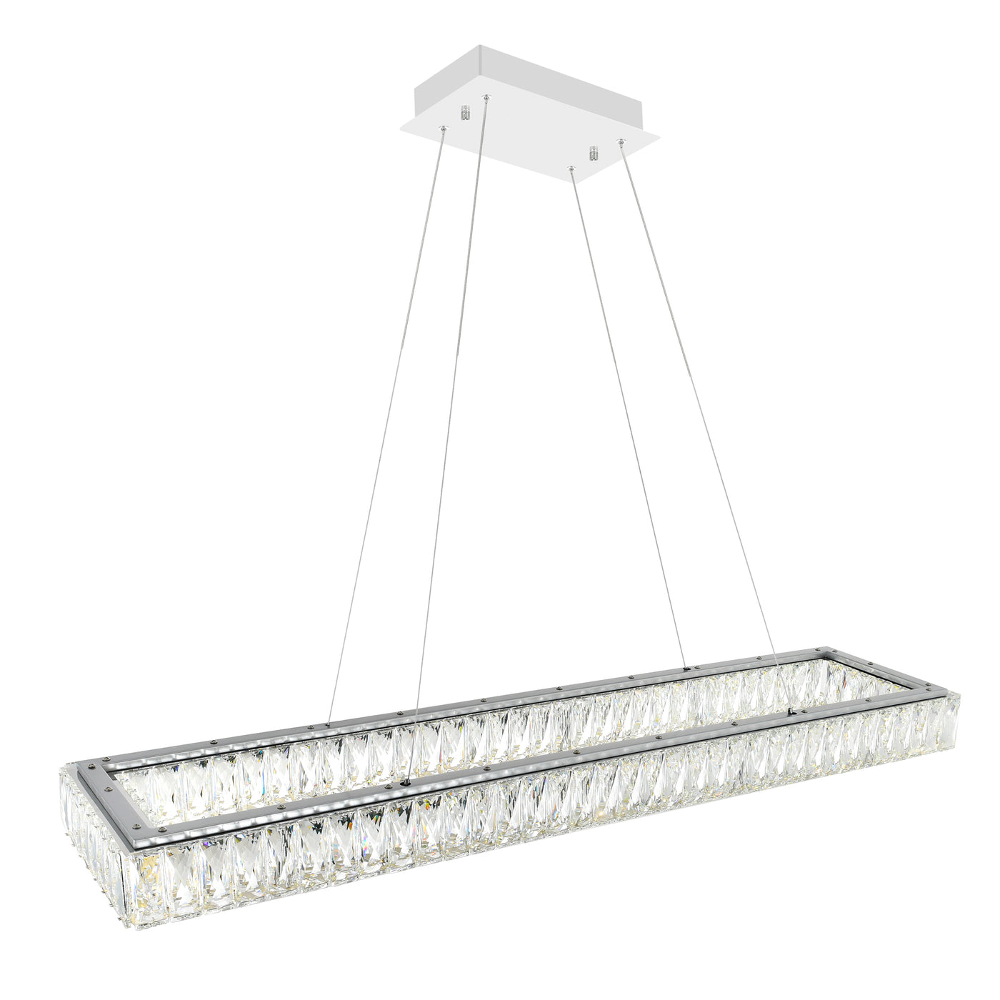 Felicity Chandeliers LED 52in Chrome