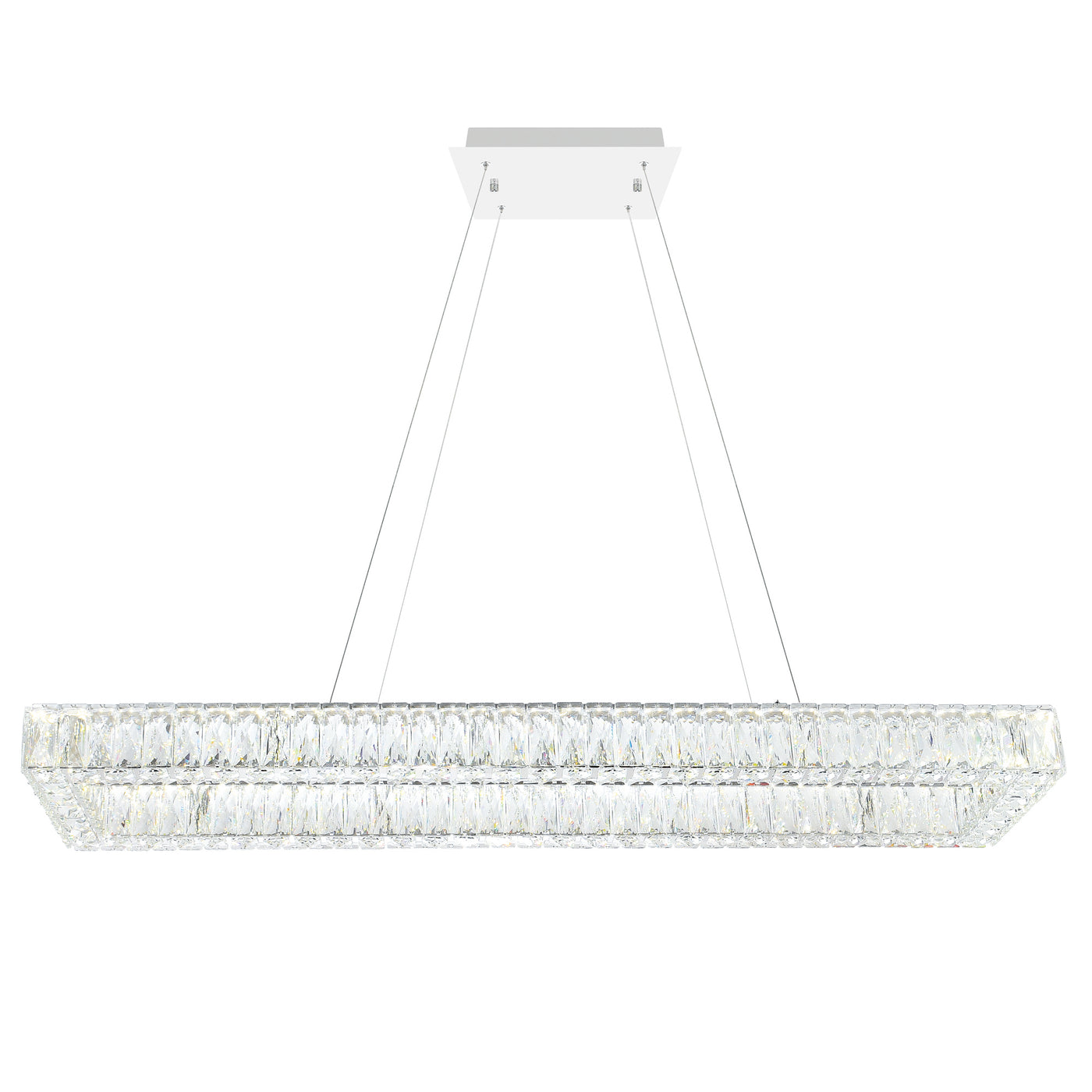 Felicity Chandeliers LED 52in Chrome