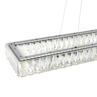 Felicity Chandeliers Chrome 2-Tier LED