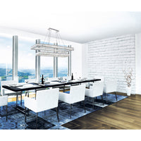 Felicity Chandeliers Chrome 2-Tier LED