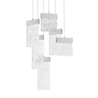 Carolina Chandeliers Six Light Pewter Finish