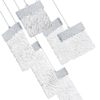 Carolina Chandeliers Six Light Pewter Finish