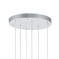 Carolina Chandeliers Six Light Pewter Finish