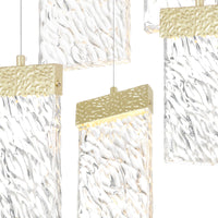 Carolina Chandeliers Gold Leaf Six Panels