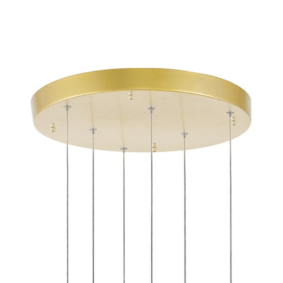 Carolina Chandeliers Gold Leaf Six Panels