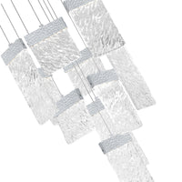 Carolina Chandeliers Pewter LED 10 Panel