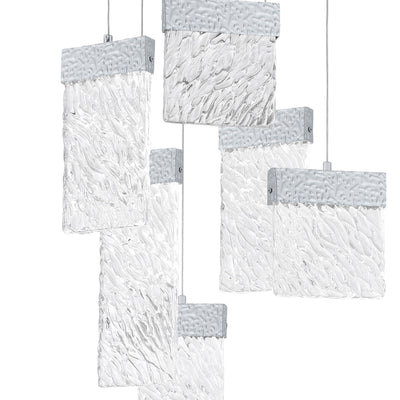 Carolina Chandeliers Pewter LED 10 Panel