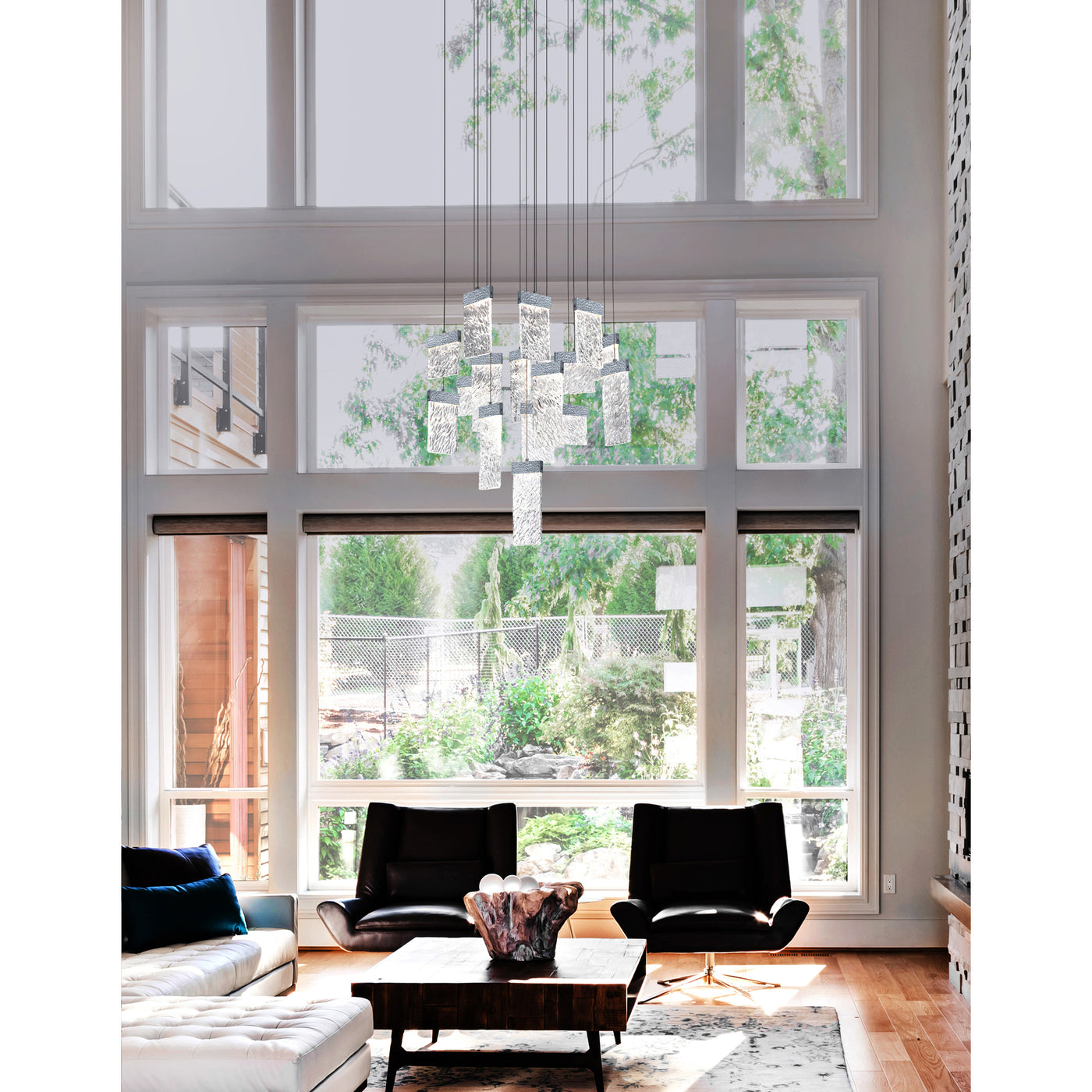Carolina Chandeliers Pewter 16 Lights