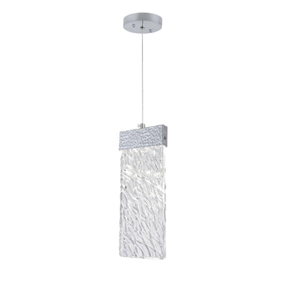 Carolina Integrated LED 5 Inch Pewter Pendant Light