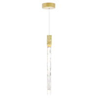 Carolina Integrated LED 5 Inch Gold Pendant Light