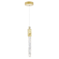 Carolina Integrated LED 6 Inch Gold Pendant Light
