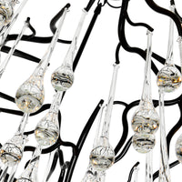 Anita Chandeliers 12 Light Black Finish