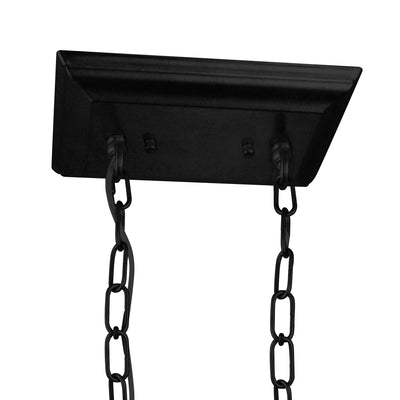 Anita Chandeliers 12 Light Black Finish