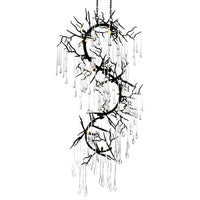 Anita Chandeliers 12 Light Black Finish