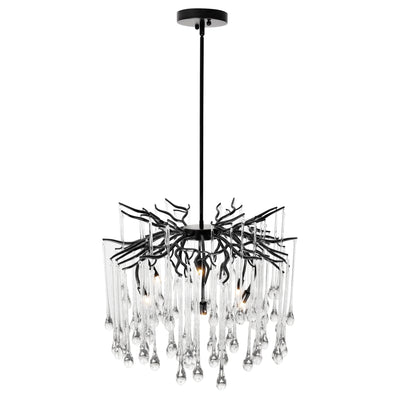 Anita Chandeliers 6 Light Black Finish