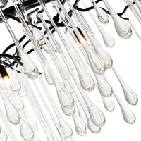 Anita Chandeliers 6 Light Black Finish