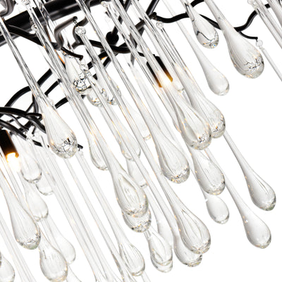 Anita Chandeliers 6 Light Black Finish
