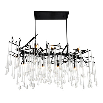 Anita Chandeliers Black 10 Lights