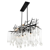 Anita Chandeliers Black 10 Lights