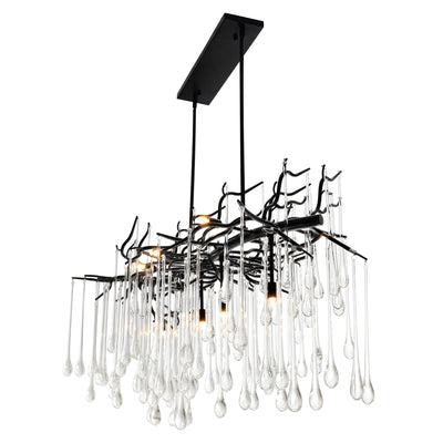 Anita Chandeliers Black 10 Lights