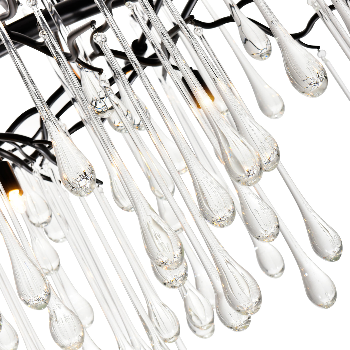 Anita Chandeliers Black 10 Lights