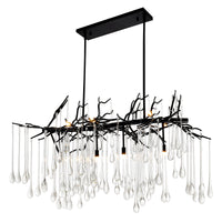 Anita Chandeliers Black 10 Lights