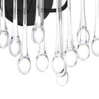 Anita Wall Lights 2 Light Black Finish