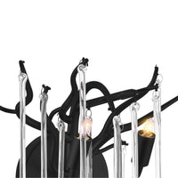 Anita Wall Lights 2 Light Black Finish