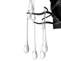Anita Wall Lights 3 Lights Black Finish
