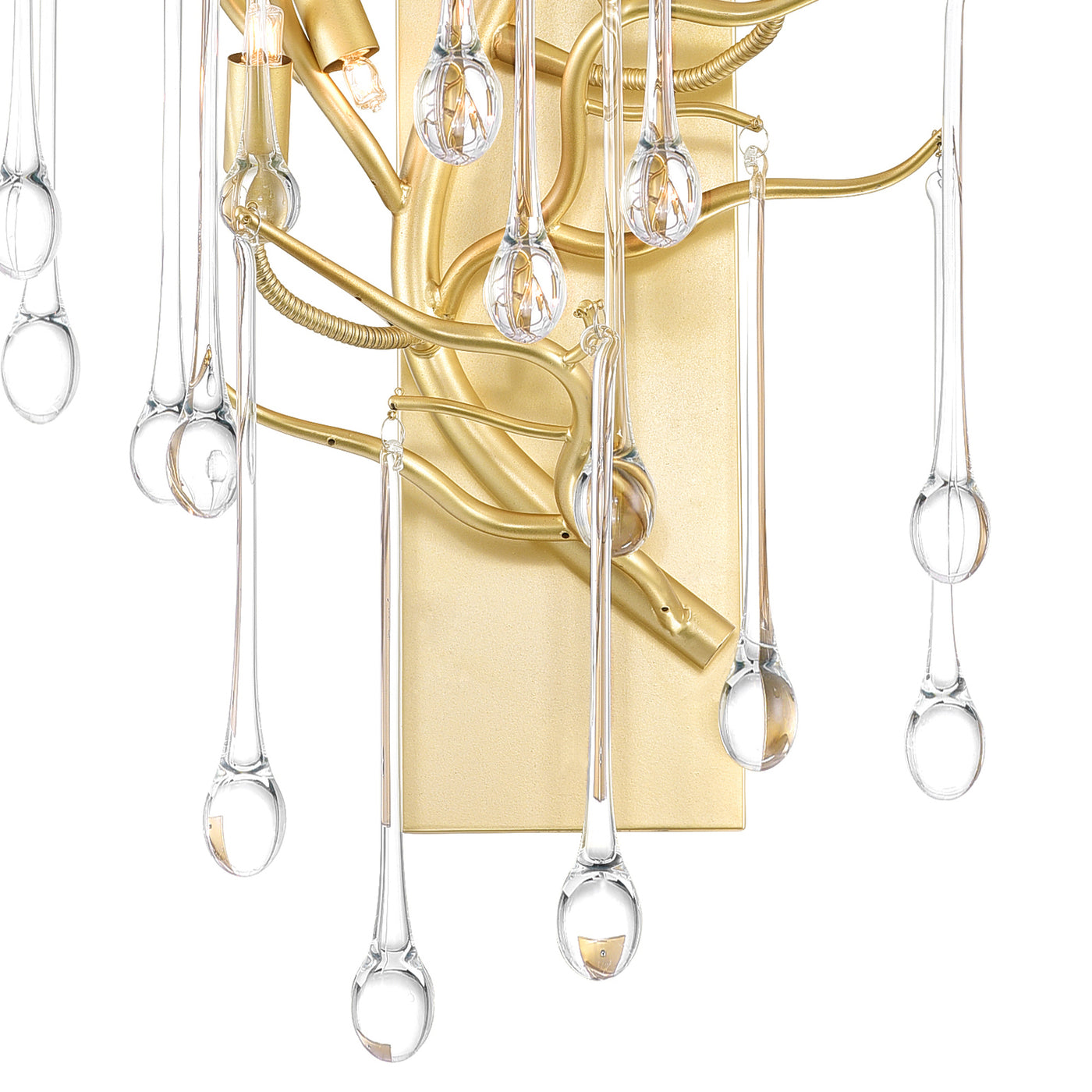Andes Pendants 36 Light Satin Gold LED