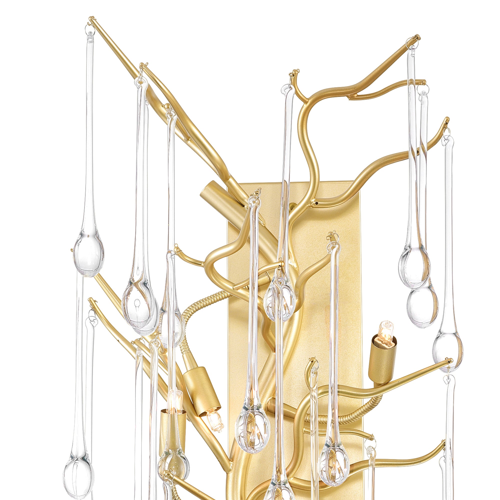 Andes Pendants 36 Light Satin Gold LED