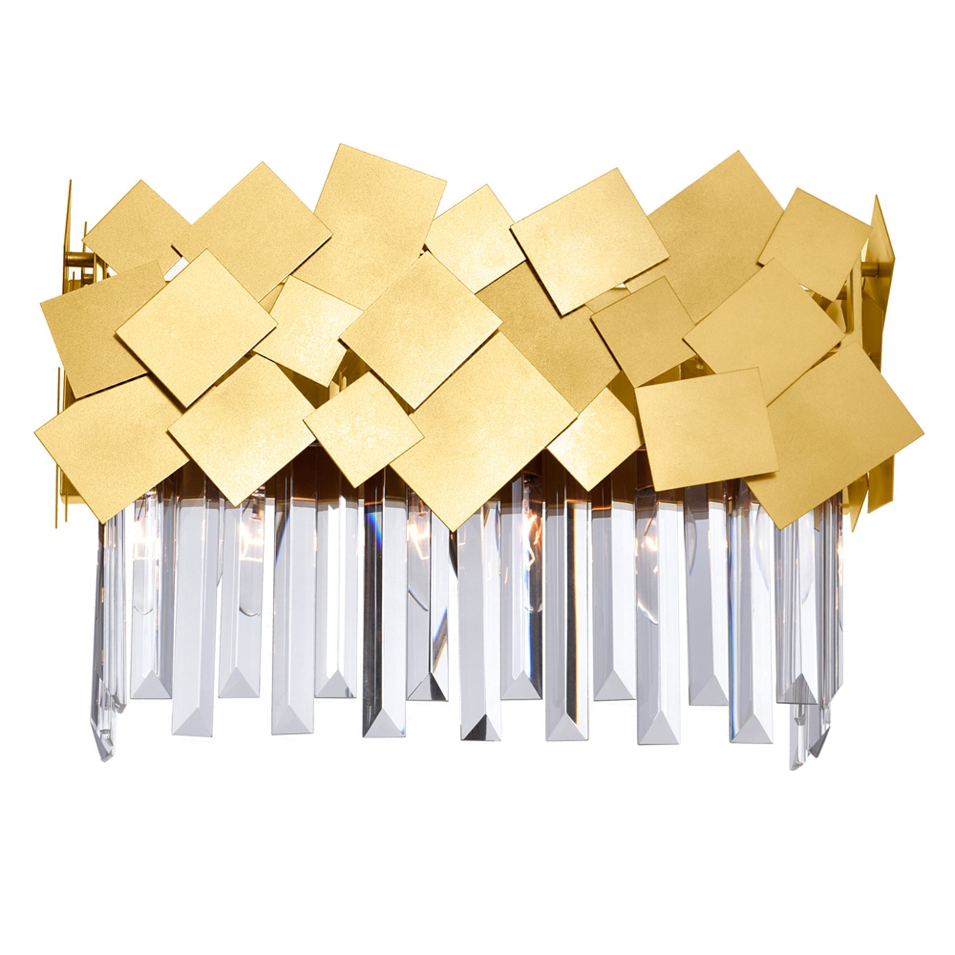 Panache 3 Light Medallion Gold Vanity Light