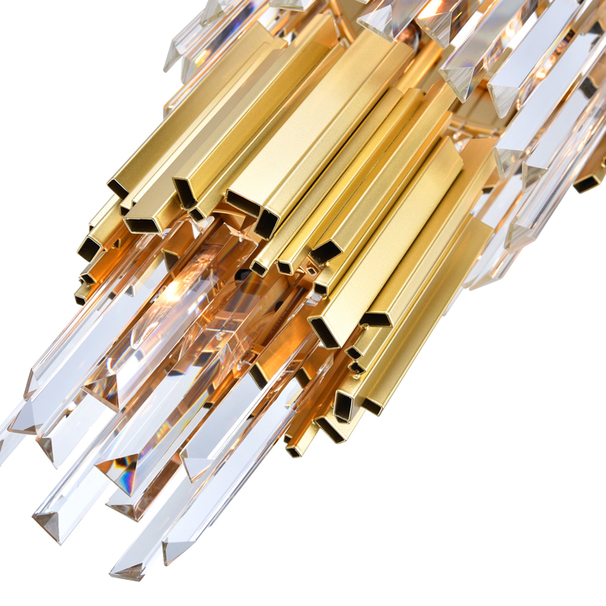 Deco Pendants 4 Light Medallion Gold