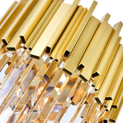 Deco Chandeliers Medallion Gold 7 Lights
