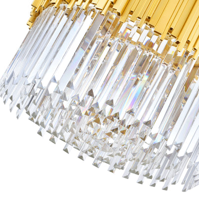 Deco Chandeliers Medallion Gold 7 Lights
