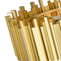Deco Chandeliers Medallion Gold 7 Lights