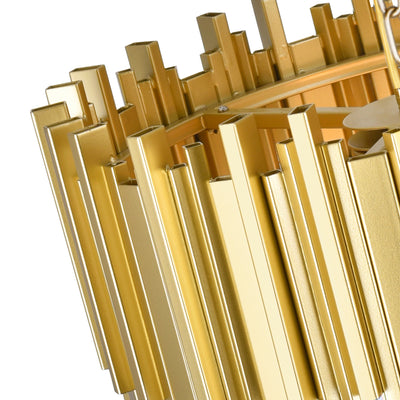 Deco Chandeliers Medallion Gold 7 Lights