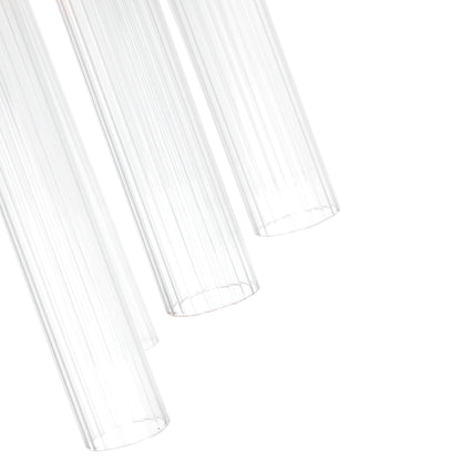 Orgue 9 Light 8in Satin Gold Mini Pendant