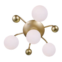 Element 4 Light Sun Gold Flush Mount