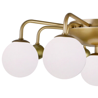 Element Flush Mounts Sun Gold 9 Lights