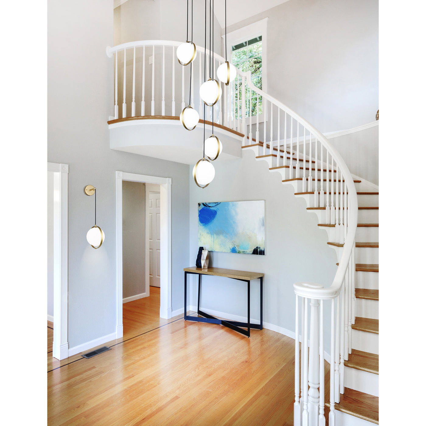 Da Pendants 6 Lights Medallion Gold