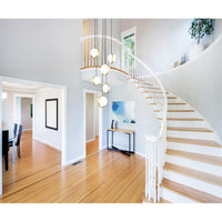 Da Pendants 6 Lights Medallion Gold