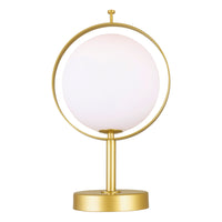 Da Table Lamps Brass 1 Light Metal Glass