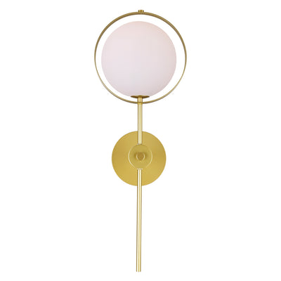 Da Wall Lights 1 Light Brass Finish