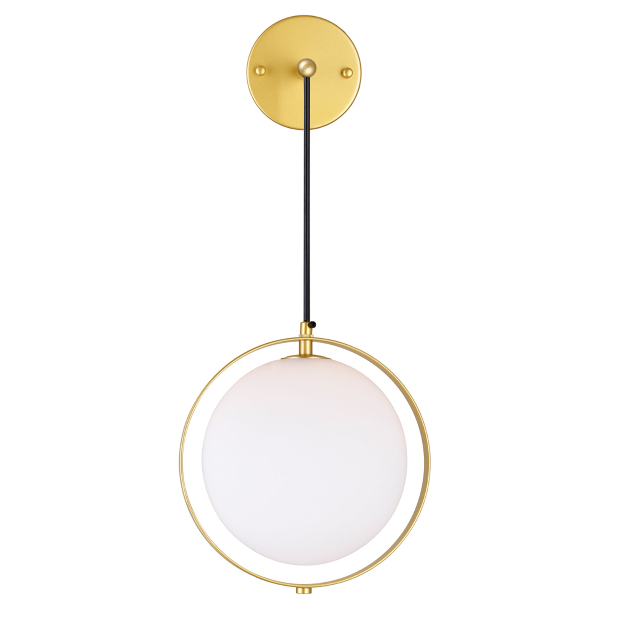 Da Wall Lights 1 Light Brass Medallion
