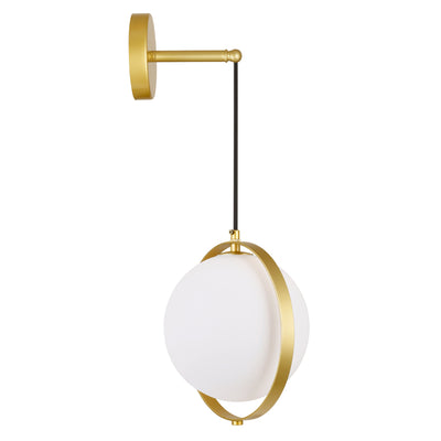 Da Wall Lights 1 Light Brass Medallion