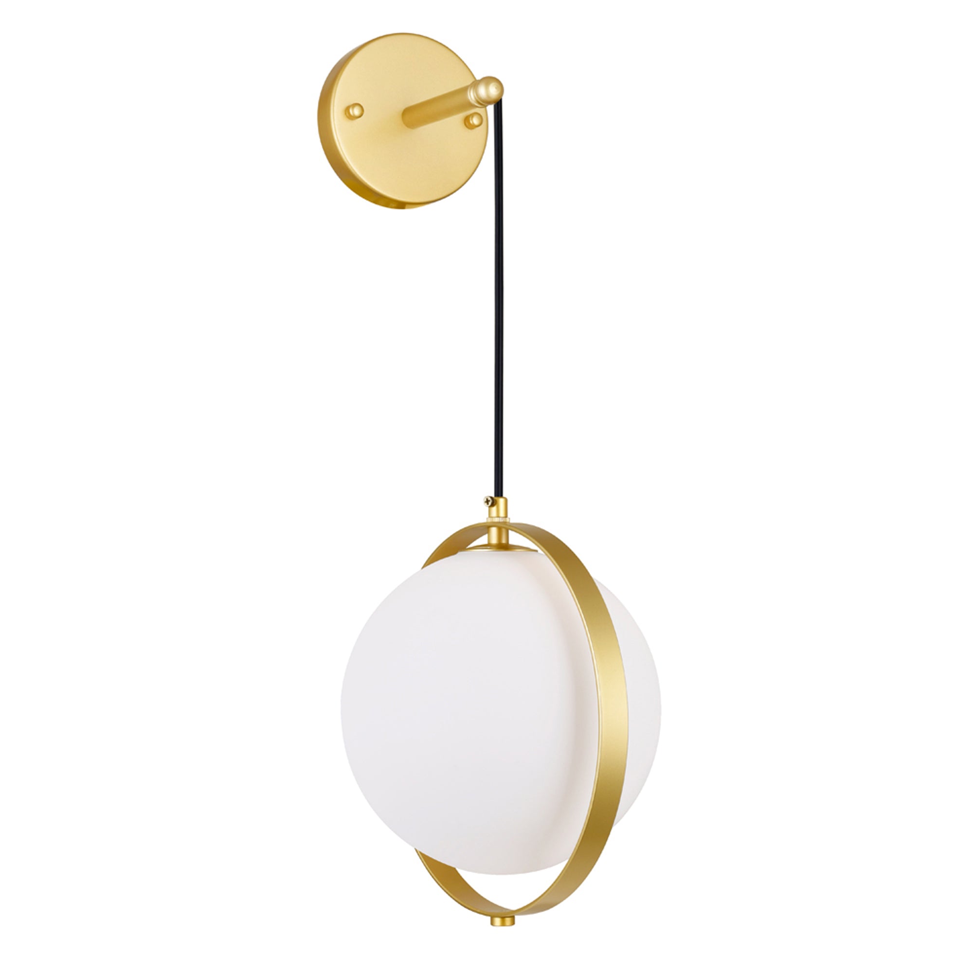 Da Wall Lights 1 Light Brass Medallion