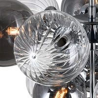 Pallocino 6 Light Chrome Flush Mount