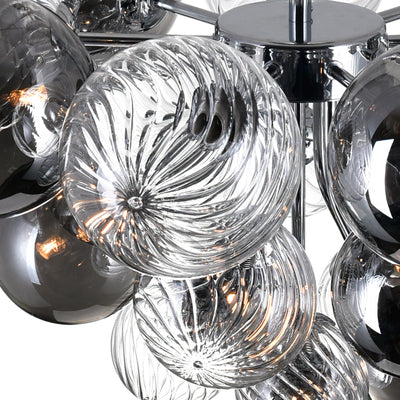 Pallocino Flush Mounts Chrome 10 Lights