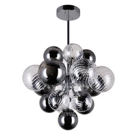Pallocino Chandeliers Chrome 8 Lights